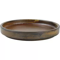 Desszertes tányér, F2D Escura 13,5 cm, sötétbarna