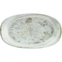 Ovális tányér, Bonna Odette Olive 34 cm