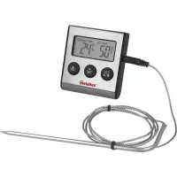 Digitális hőmérő sütéshez, szenzorral, Metaltex
