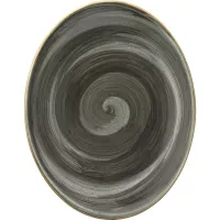 Ovális tányér, Bonna Aura Space 25x19 cm