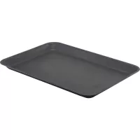 GENWARE Tálca rozsdamentes acél, PVD bevonat, Magasság: 20 mm, Hossz: 315 mm, Szélesség: 215 mm, fekete