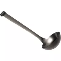 COMAS Elegant Merőkanál, Hossz: 265 mm, Ø: 90 mm, fekete
